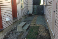 Avant-excavation