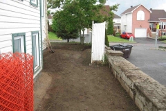 travaux de terrassement