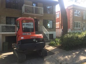 mini excavation