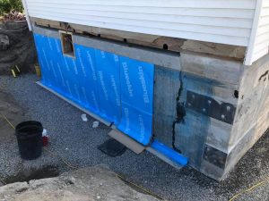 réparation complète d'une fondation